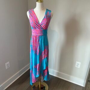 Lilly Pulitzer -- NWT Turquoise & Pink Dress -- XS